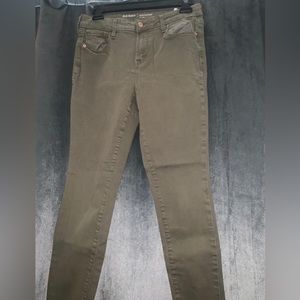 Green old navy jeans